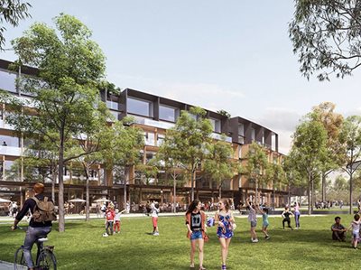 COMMUNITY AT THE HEART OF NEW GLEBE PROJECT