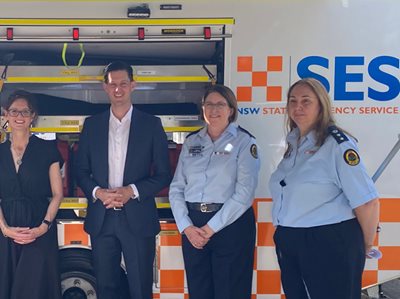 Supporting Northern Beaches SES volunteers