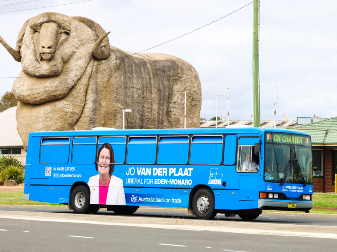 Bus launch for Liberals’ Eden-Monaro campaign