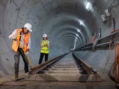 New Metro platforms taking shape