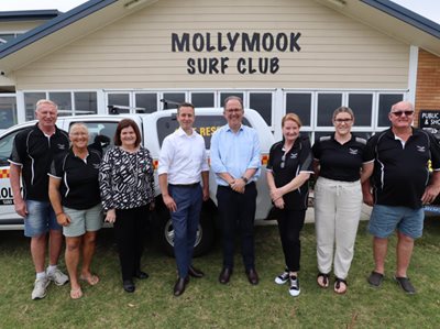 Mollymook Surf Club to get facilities upgrade