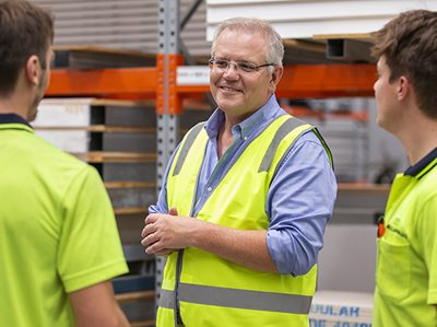 $100 MILLION PAID TO KEEP AUSTRALIAN APPRENTICES AND TRAINEES ON THE JOB