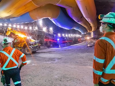 HALFWAY FOR ROZELLE INTERCHANGE TUNNELLING