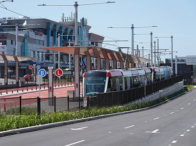 LIGHT RAIL OPENS FROM CITY TO KINGSFORD