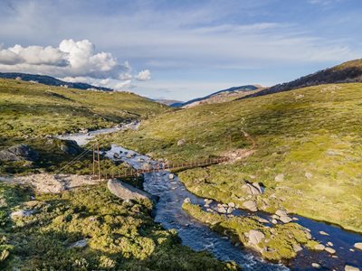 Stunning new walk opens in the snowies