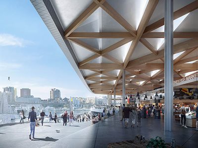 It's oh-fish-ial! work underway on new Sydney Fish Market