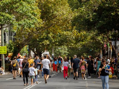 Street parties and dining pump new life into NSW