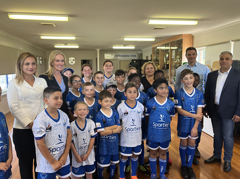 $21.8 million commitment to make the revamped Hammondville Sports Park a reality