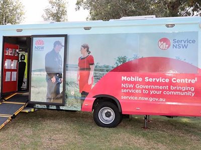 THIRD SERVICE NSW BUS HITS THE ROAD