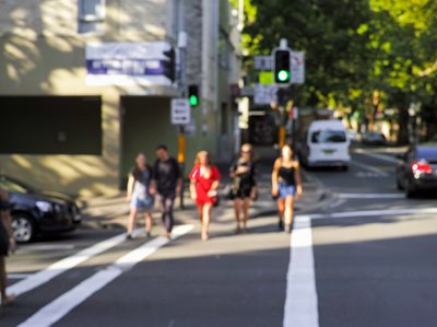 Delivering road safety for Randwick pedestrians