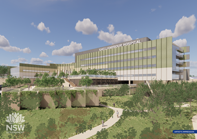 First look at new Shellharbour Hospital designs