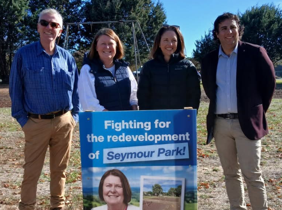 Liberals commit to Seymour Park revitalisation