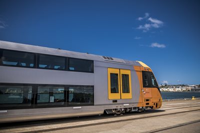 NEW AIR CONDITIONED TRAINS ARRIVE